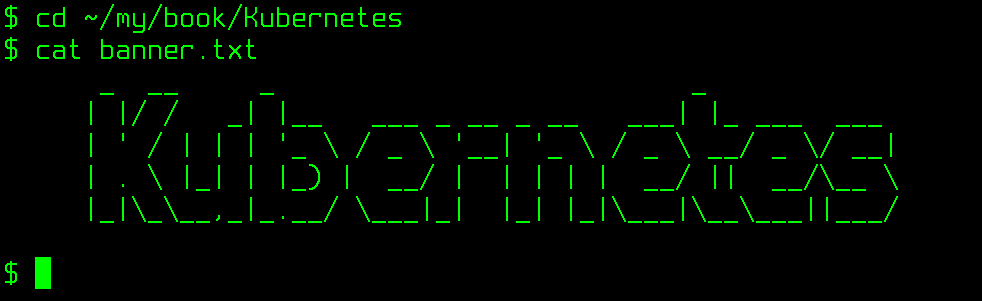 banner book Kubernetes